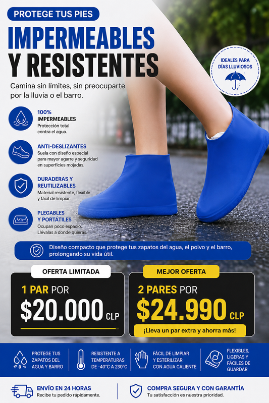 Protector Impermeable de Calzado
